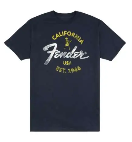 Fender Baja Blue T-Shirt L