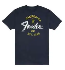 Fender Baja Blue T-Shirt XXL