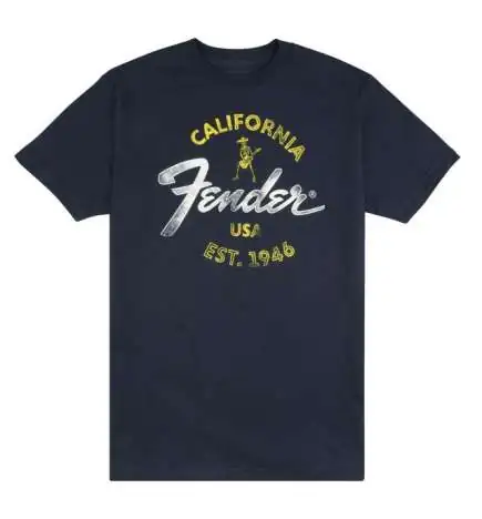 Fender Baja Blue T-Shirt (Medium)