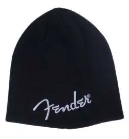 Fender Logo Beanie zwart
