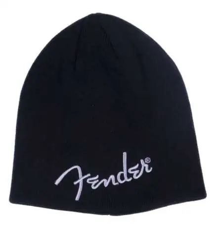 Fender Logo Beanie zwart