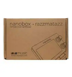 1010 Music Nanobox Razzmatazz Drumcomputer