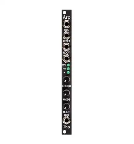 2hp Arp Black Séquenceurs matériels
