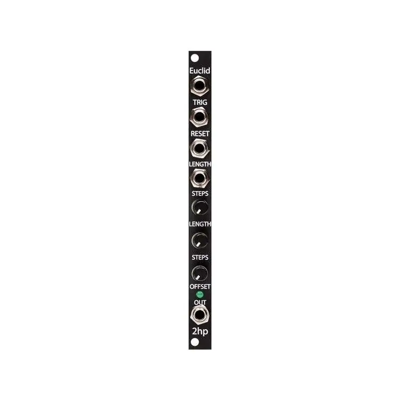 2hp Euclid Black Sequenciadores hardware