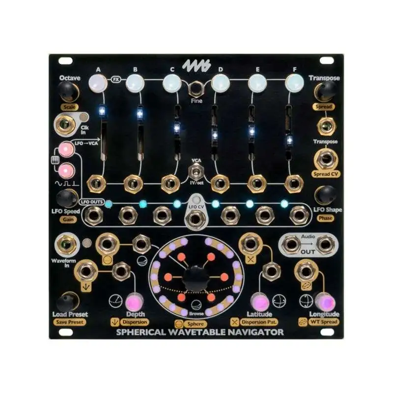 4ms Spherical Wavetable Navigator