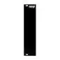 4ms 6HP Blank Panel Black