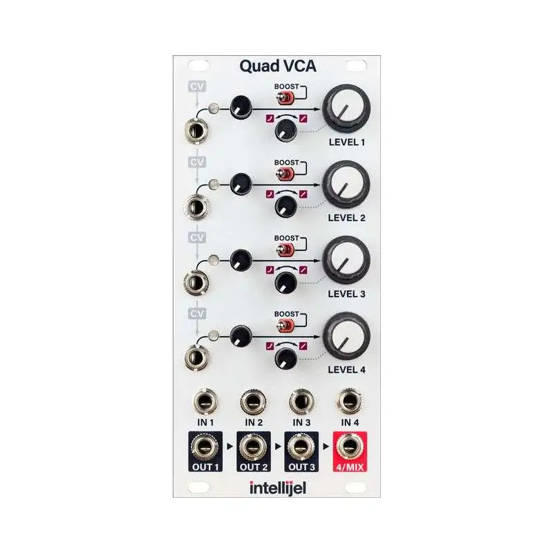 Intellijel Quad VCA