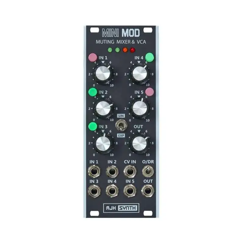 AJH Synth MiniMod Muting Mixer & VCA