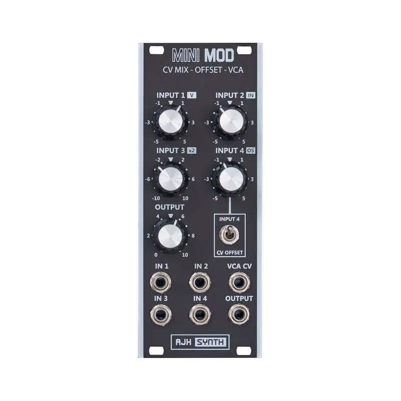 AJH Synth MiniMod CV Mix-Offset-VCA black