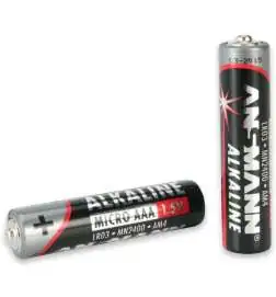 Ansmann 5015-538 AAA Alkaline Batteries (20-Pack)