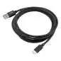 Ansmann Cable de datos y carga Type C USB 2 m
