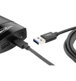 Ansmann Cable de datos y carga Type C USB 2 m