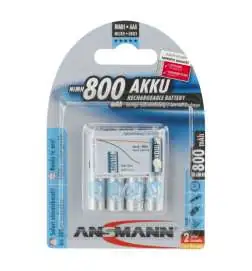 Ansmann Batería NiMH Micro AAA 800 mAh maxE