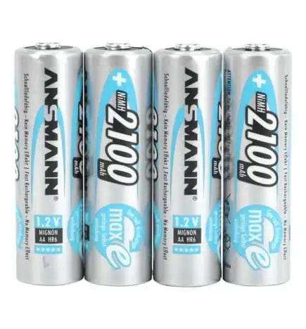 Ansmann NiMH Blauwe batterij AA 2100 mAh maxE