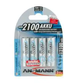 Ansmann NiMH Blue battery AA 2100 mAh maxE
