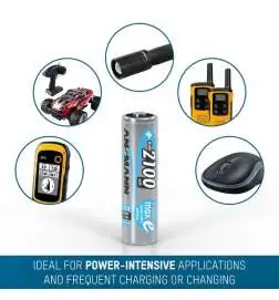 Ansmann NiMH Blue battery AA 2100 mAh maxE