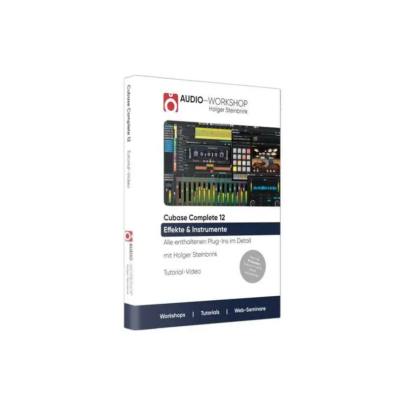 Audio Workshop Cubase Complete 12 Effekte & Instrumente DVD