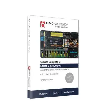 Audio Workshop Cubase Complete 12 Effekte Instrumente DVD