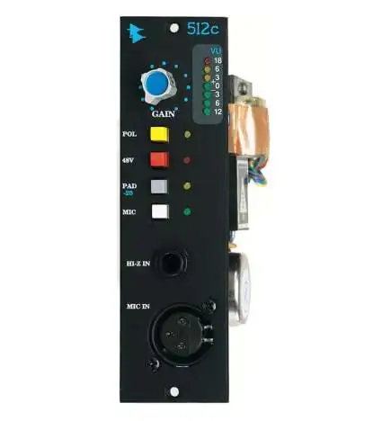 API 512C MicPre MicAmp módulo racks