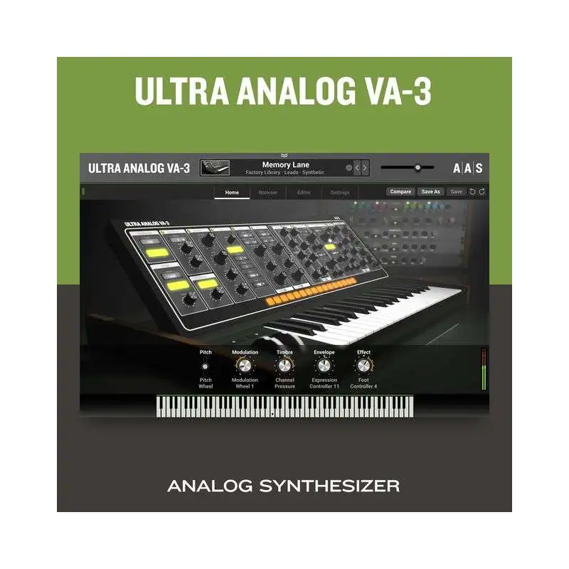 Applied Acoustic Systems Ultra Analog VA-3 VST Lizenzcode