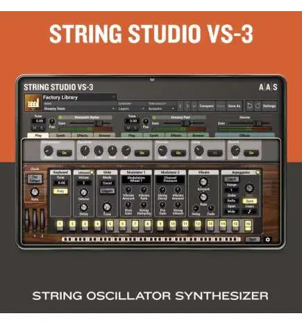 Applied Acoustic Systems AAS String Studio VS-3 VST Lizenzcode