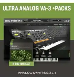 Applied Acoustic Systems Ultra Analog VA-3 + Packs Bundle VST codice di licenza