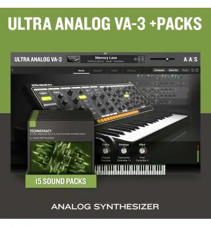 Applied Acoustic Systems Ultra Analog VA-3 Packs Bundle VST licentiecode