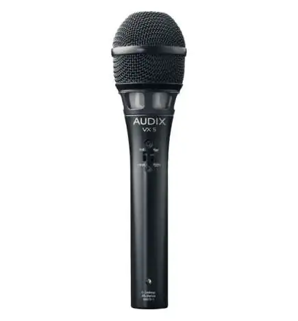 Audix VX5 Microphone à condensateur pour utilisation Live- Broadcast