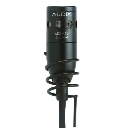 Audix ADX40-hc Microphone miniature hypercardioide, noir