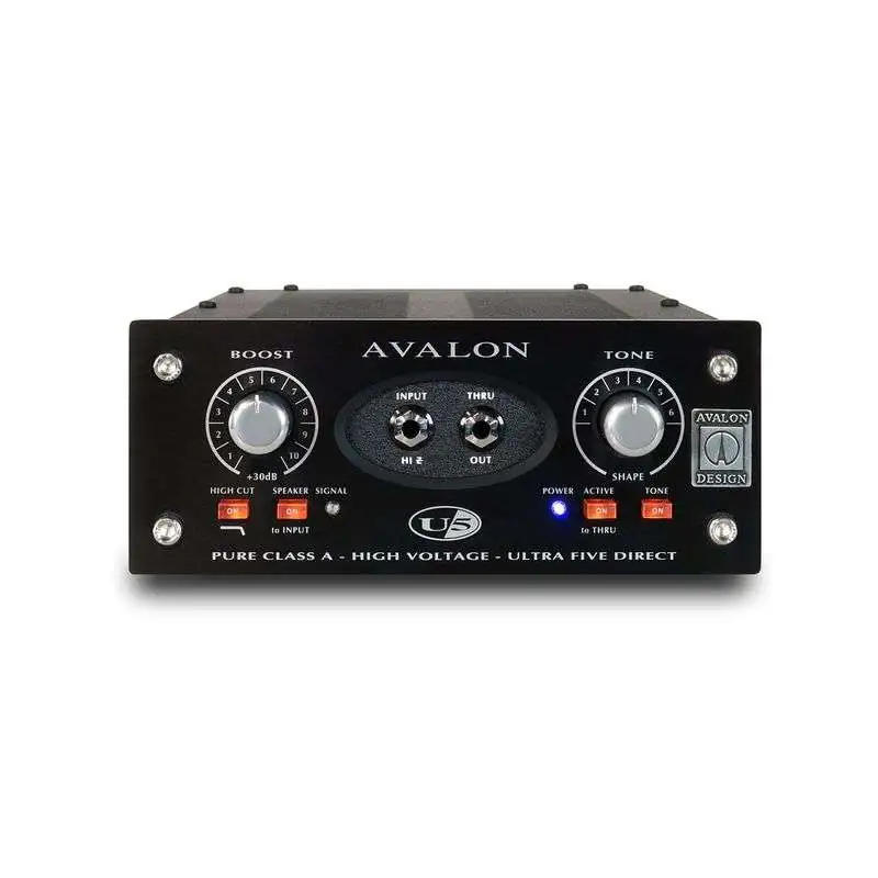 Avalon Design U5 negro Mono Preamp / DI