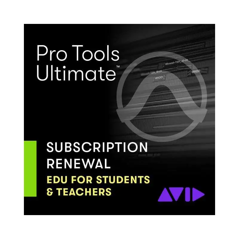 Avid Pro Tools Ultimate Extension (Annual Licence)
