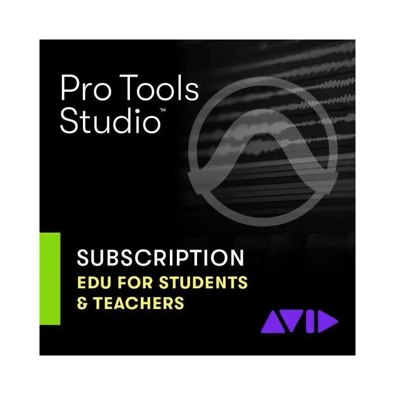 Avid Pro Tools & Plug-Ins EDU (Annual Licence)