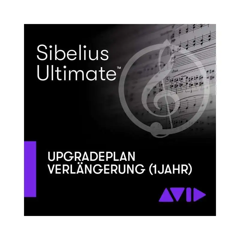 Avid Sibelius Ultimate Support Renewal (1 Year)