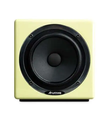 Avantone Active MixCube cream Aktiver Studiomonitor