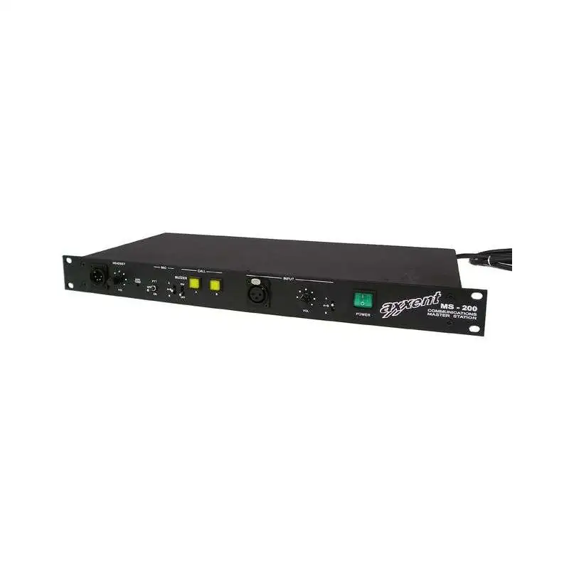 axxent MS-200 19" Master Station 2-Channel Master Station
