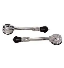 BASIX basDrum voet Chrome, Paar