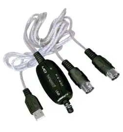 Bespeco BMUSB100 MIDI interface