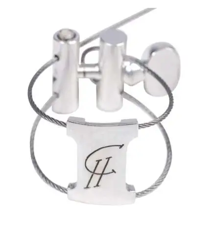 CH Sound Design Blattschroef zilver