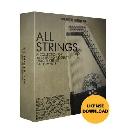 Cinematique Instruments All Strings Bundle VST codice di licenza