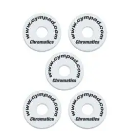 Cympad Cymbal Felt Chromatics White 40x15 mm