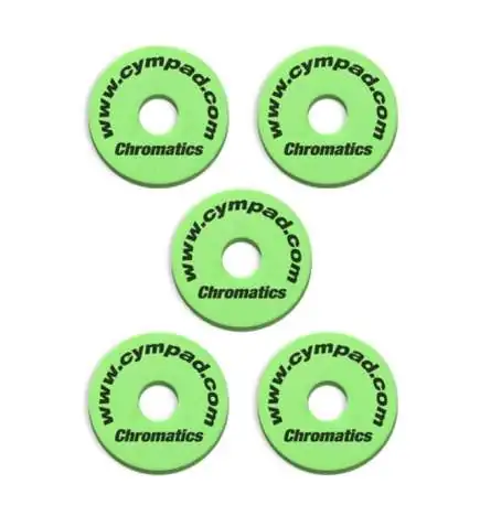Cympad Cymbal Felt Chromatics Green 40 x15 mm
