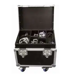 DAP Hardware Roadcase Toolcase with Einsatz Bluewheels