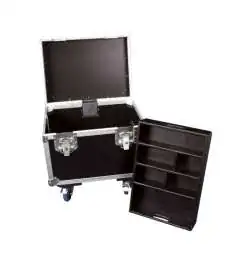 DAP Hardware Roadcase Toolcase with Einsatz Bluewheels