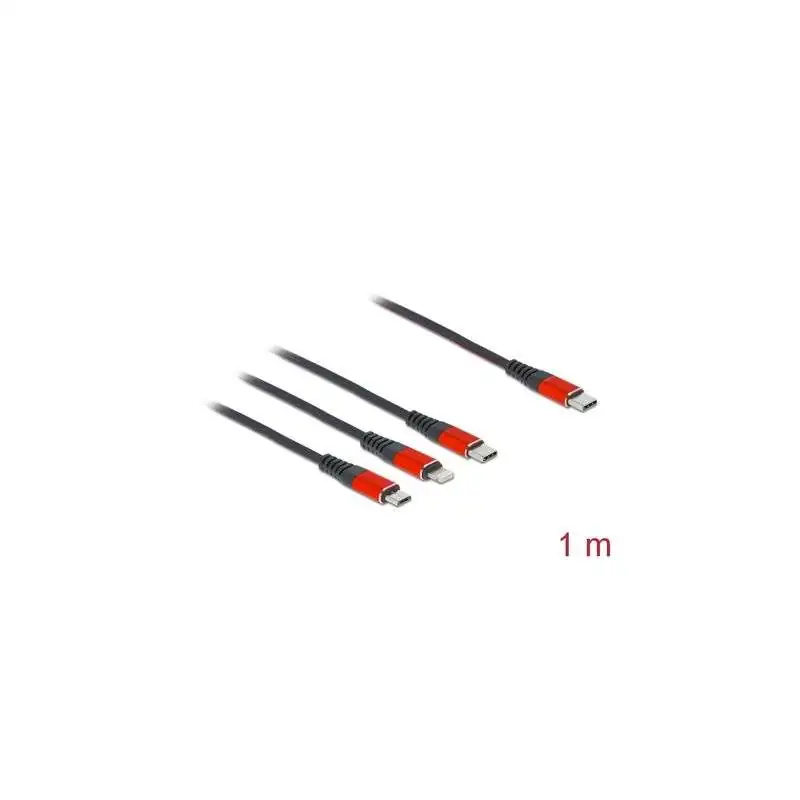 DELOCK Delock USB Ladekabel 3 in 1 - 1m