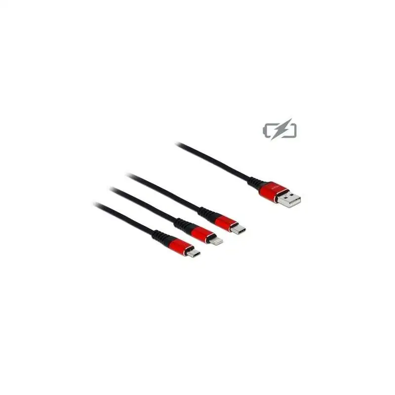 DELOCK Delock USB Ladekabel 3 in 1 - 0,3m