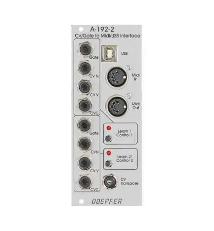 Doepfer A-192-2 CV Gate-To-MIDI USB-INTERFACE