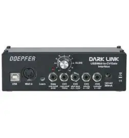 Doepfer Dark Link USB MIDI-to-CV Gate-Interface