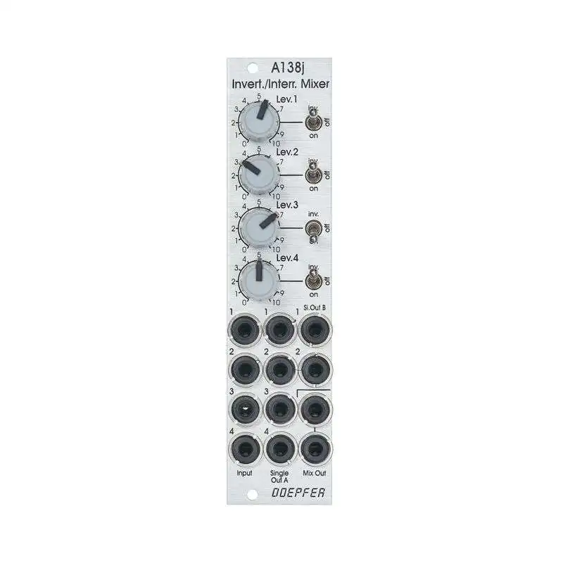 Doepfer A-138j Inverting/Interrupting Mixer (Janus Mixer)