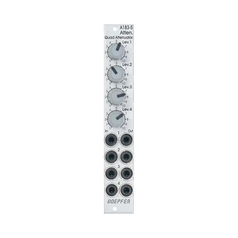 Doepfer A-183-5 Quad Attenuator