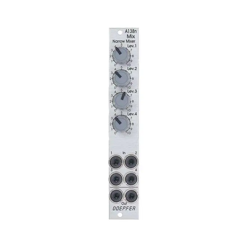 Doepfer A-138n Narrow Mixer (Silver)